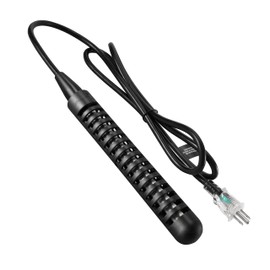 GRILLME 1300W Titanium Fully Submersible Portable Electric Immersion Water Heater,Bucket Water Heater,Seawater Heater for Fish Tank,Seawater Aquaculture,100% Protection Against Seawater Salt Corrosion