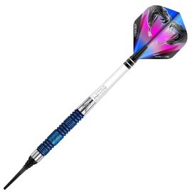 Snakebite Euro 11 Blue Element World Cup Special Edition 20g Tungsten Darts Set with Flights and Shafts