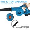 NEWONE Small Leaf Blower Cordless Compatible with Makita 18V Battery,157MPH/64CFM