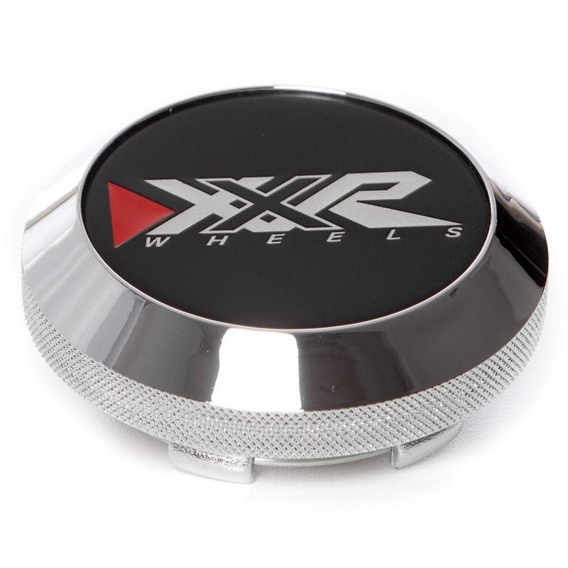 Circuit Performance XXR Wheels Center Cap Chrome/Black CAP-654C-BK-EMB Compatible with