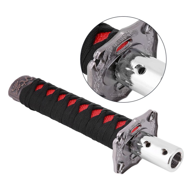 Universal Japanese Sword Car Gear Shift Lever Knob Shifter with