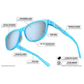 Tifosi Swank Sunglasses (Rainbow Shine/Smoke Lenses)