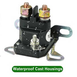 Adorish 12V Lawn Mower Starter Solenoid 108-5349-00 Replacement for Ba-d Boy Zero Turn Mowers ZT CZT MZ MTD 725-0771 725-0530 925-0771 925-1426A 925-1426 725-1426