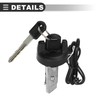 Motoforti Ignition Switch Cylinder Lock Assembly, for Buick Century, Metal,