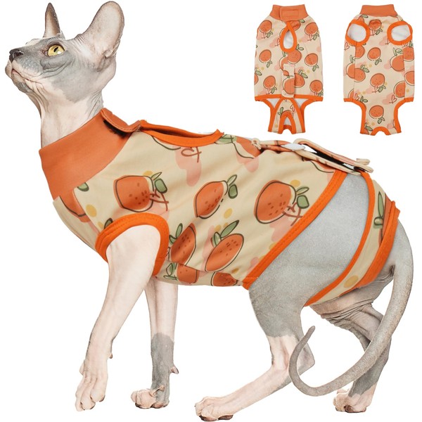 DENTRUN Cat Recovery Suit Soft Cat Surgery Recovery Suit for