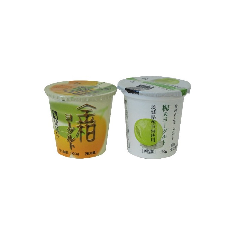 Yogurt, Omitama, Kinkaru, Plum, Set of 6