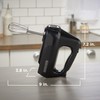 BLACK+DECKER MX3200B 6-Speed Hand Mixer with Turbo Boost, Black