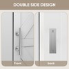 JUBEST 12'' Sliding Barn Door Handle Pull Flush Handle Set,