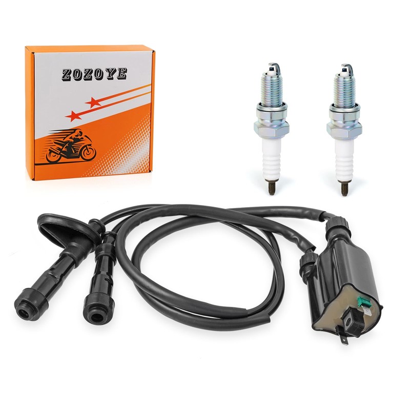 Ignition Coil Pack Kit Spark Plug + Cap For Honda