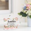 Buioata Teacher Gifts - Acrylic Puzzle Plaque Thank You Teacher