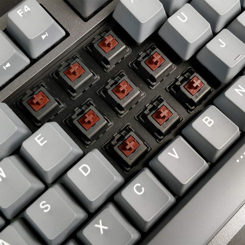 DURGOD Heavy Duty Mechanical Keyboard with Cherry MX Brown Switches
