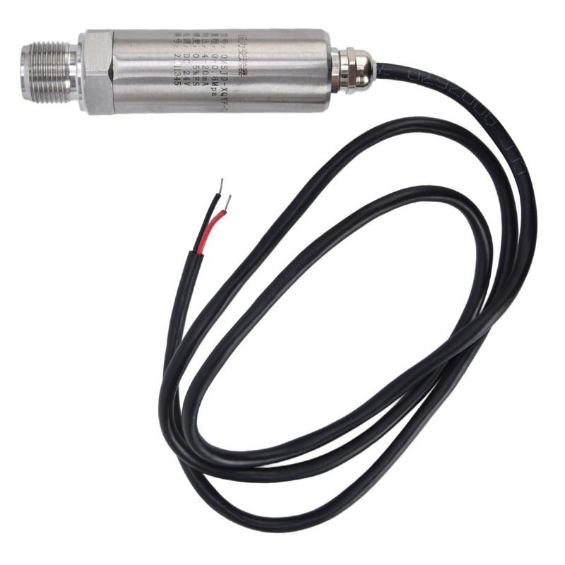 Waterproof Pressure Transmitter Transducer Pressure Sensor 00.6Mpa 24V DC OMSJDXQYF01
