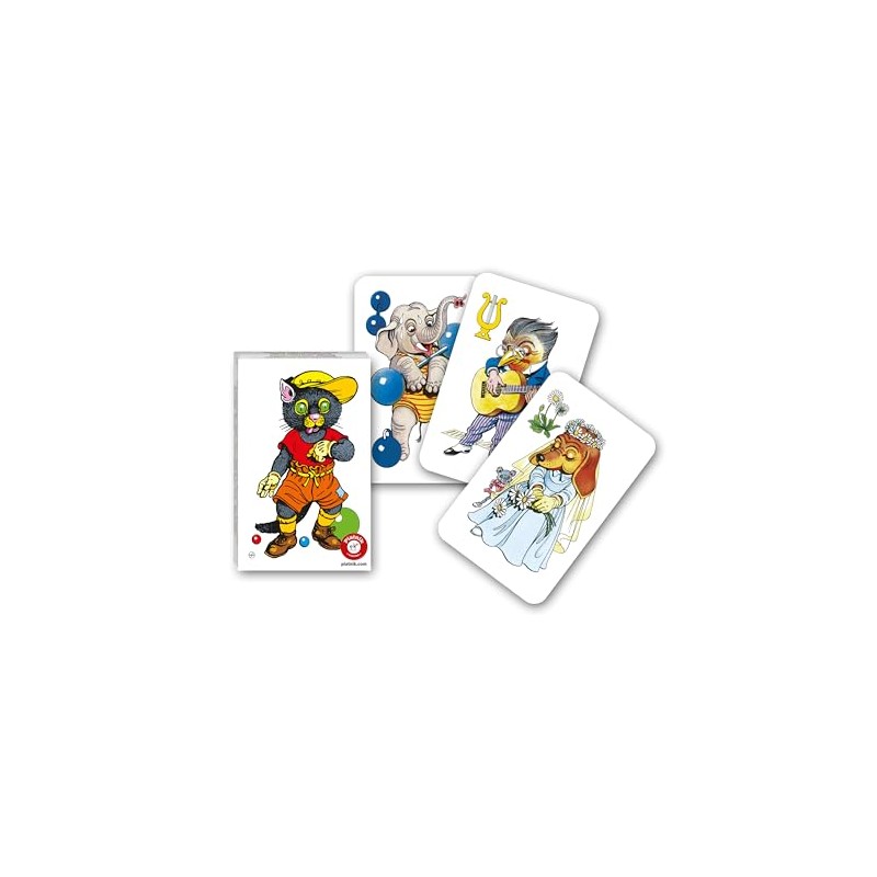 Piatnik 4272 "Old maid - Animal pictures Card Game