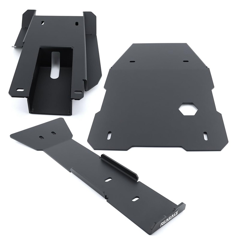 REARACE Chassis Swingarm Skid Plate Fit for Raptor 660R YFM660R
