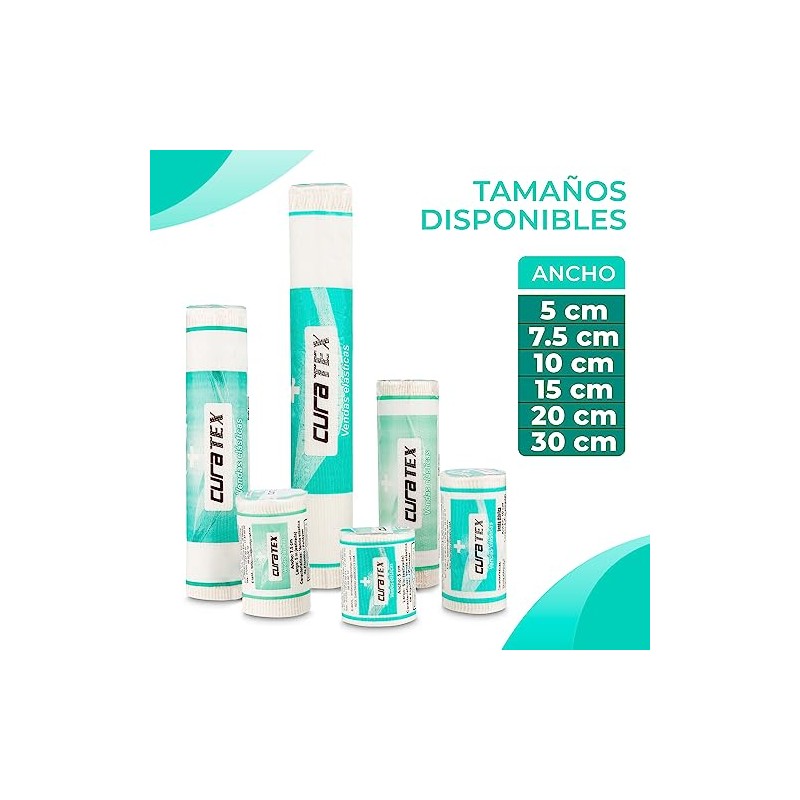 Pack de 36 - Vendas Elásticas Quirúrgicas - 5 cm