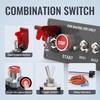 Gebildet 12V 30A 4-in-1 Ignition Switch Panel, Racing Engine Start