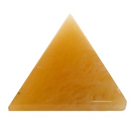 Yellow Aventurine Pyramid Crystal Healing Stones - 1" Great Pyramid Figurine of Natural Stone Pyramid for Meditation, Reiki, Chakra Balancing and Crystal Pyramids Grid