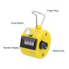 PATIKIL Click Counter 2 Pack Handheld Tool Line List Mechanical