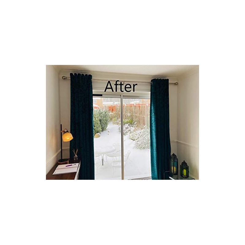 Twin Pack BIPPS Curtain Spacers Perfect Pleats Perfect Curtains in
