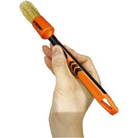 SIGNET 45636 Detail Brush, M, Bores Hair, Total Length 8.7 inches (222 mm), Car Wash Supplies, Wet & Dry