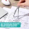 EBOOT Student Geometry Math Set, Drawing Compass and 6 Inch