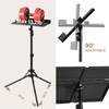 Vekkia Music Stand - Lightweight and Portable, Adjustable Panel Extension