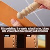 Leather Edge Sealer, Leather Burnishing Gum Smooth and Glossy Edge