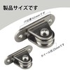 滑車 ローププーリー 小型プーリーブロック 固定プーリーホイール 優れた安定性 ステンレス滑車 耐荷重176 ポンド 室内 屋外