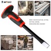 WEDO 3PCS Masonry Chisel Set, Pointed & Flat End Chisels