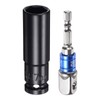 uxcell 1/2" Drive 17mm 6-Point Deep Sockets 3" Length with