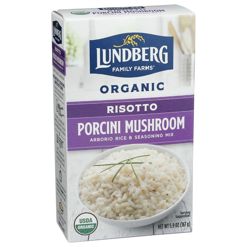 Lundberg Family Farms - Traditional Italian Risotto, Porcini Wild Mushroom,