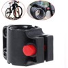 Black Bicycle Lock Mount Holder, Universal Frame Support for U-Lock,