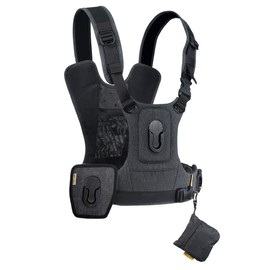Cotton Carrier CCS G3 Camera Harness System for 2 Cameras, Grey