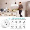 TOALL Smart Plug, Wi-Fi Outlet Compatible with Alexa, Google Home