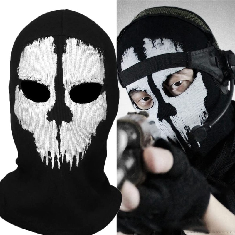 Balaclava Skull Ghost Mask Ski Mask Skeleton Face Scarf Neck