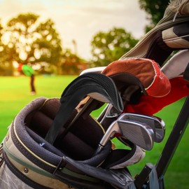 Outanaya Golf Driver Head Cover 3 Wood Headcover Scratch Proof Golf Club Head Covers