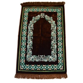 Prayer Rug Carpet Islamic Muslim Salah Meditation Mat Turkish Exquisite