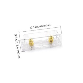 KOLACEN ANL Gold Plated Fuse 200 Amp + ANL Fuse Holder 1 Pack