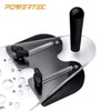 POWERTEC 71398 Universal Router Plate w/ Edge Routing Reversible Fence,