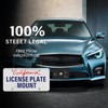 Heavy Duty Front License Plate Frame Compatible with 2016-up Infiniti