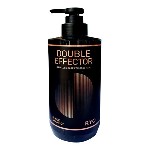 Ryo [On Sale]Ryo Double Effector Hair Loss Symptom Relief Black Shampoo 543ml x3/stm / 려 [온세일]려 더블이펙터 탈모증상완화 블랙 샴푸 543ml x3개 /stm