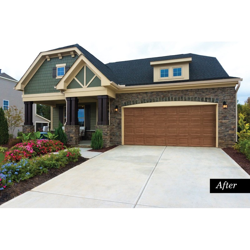 Giani Wood Look Paint Kit for Garage Doors (English Oak)