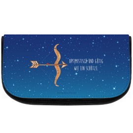 Mr. & Mrs. Panda Sagittarius Zodiac Sign, blue, Hand Drawn