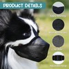 Breathable Mesh Muzzle, XS Muzzle for Pets, Soft Nylon Muzzle,