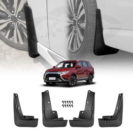 X-CAR Mud Flaps Splash Guards for Mitsubishi Outlander 2019-2021 Mudguard Fender Front and Rear Set of 4