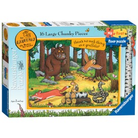 Ravensburger The Gruffalo - My First Floor Puzzle - 16 Piece Jigsaw Puzzles for Kids - Educational Toddler Toys Age 24 Months and Up (2 Years Old)