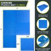 ProsourceFit Puzzle Exercise Mat ½ in, EVA Interlocking Foam Floor