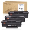 3Pack Compatible PB-211 Toner Cartridge Black Replacement for Pantum PB-211
