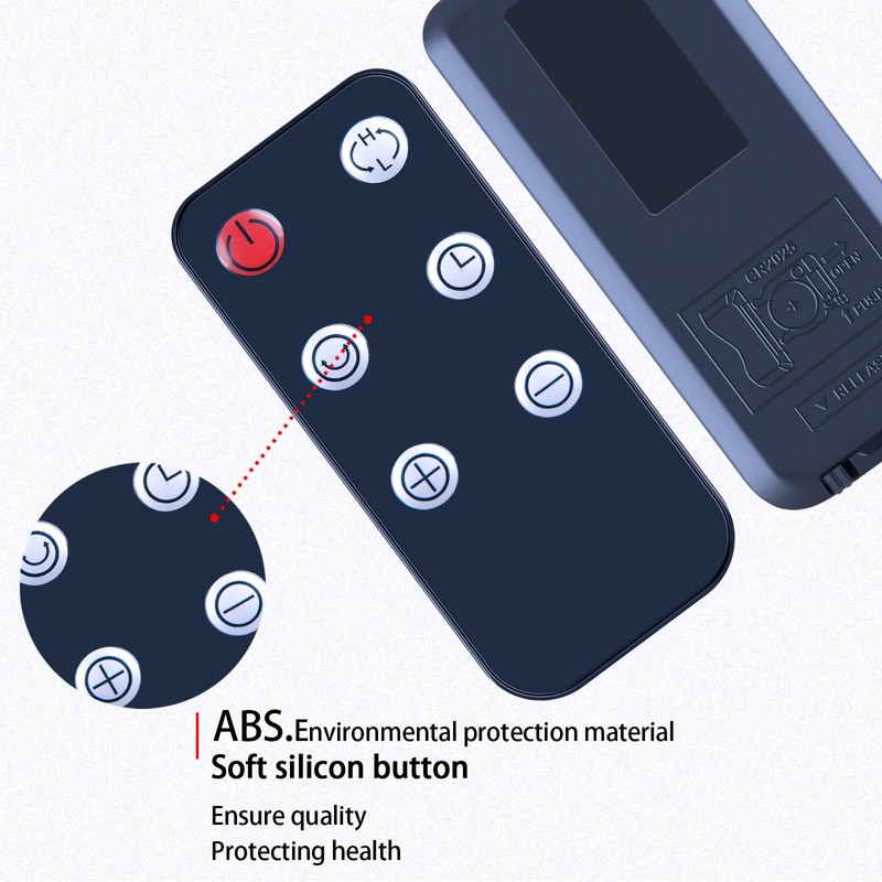 RETROSUN Replacement Remote Control for GiveBest HPQ15C-EA 24" Ceramic Space