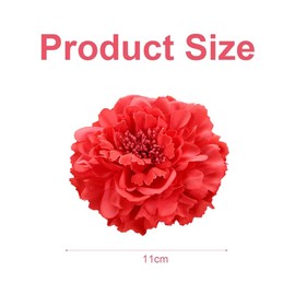 Voarge Set of 8 Hair Clips for Girls Hawaiian Flower Hair Clips with Design for Women (Multicolor)